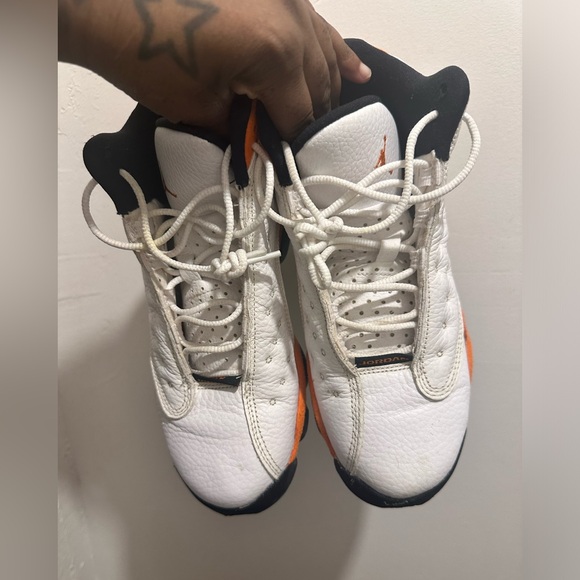 Jordan Retro 13s “Starfish” size 4.5 GRADE SCHOOL - Picture 2 of 6